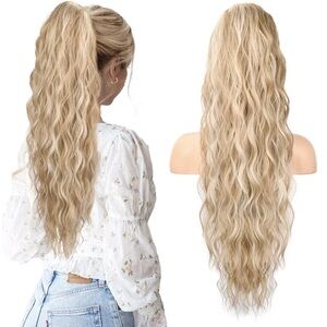 Blonde Wavy Hair Extension